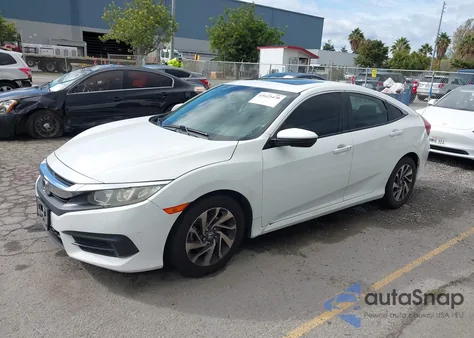 2017 Honda Civic Ex из США, поврежденный, VIN 2HGFC2F70HH537199